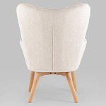 Белое кресло на ножках из массива CORDELIA варинант исполнения - 4 | Loft Concept в Волгограде