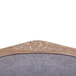 Кресло Ava Classical Armchair brown and grey velour варинант исполнения - 5 | Loft Concept в Волгограде