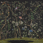 Обои ручная роспись St Laurent Casino metallic silk варинант исполнения - 2 | Loft Concept в Волгограде