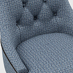 Мебельная ткань Шенилл голубой цвет 142 см T4-49 варинант исполнения - 12 | Loft Concept в Волгограде