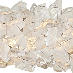 Люстра светодиодная фактурная в форме кольца Amber Crystal варинант исполнения - 1 | Loft Concept в Волгограде