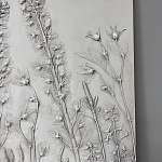 Панно Дельфиниум варинант исполнения - 3 | Loft Concept в Волгограде