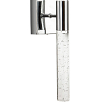 Бра со стеклянным плафоном хром Gileberte Glass Tube Wall Lamp Chrome варинант исполнения - 2 | Loft Concept в Волгограде