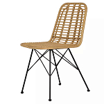 Стул с ротанговым плетением Wicker Stool без подлокотников варинант исполнения - 4 | Loft Concept в Волгограде