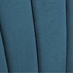 Барный стул со спинкой на 4-х деревянных ножках Синий Велюр Ava Charm варинант исполнения - 4 | Loft Concept в Волгограде