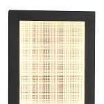 Светодиодное прямоугольное бра из металла черного цвета Lattice Lux варинант исполнения - 6 | Loft Concept в Волгограде