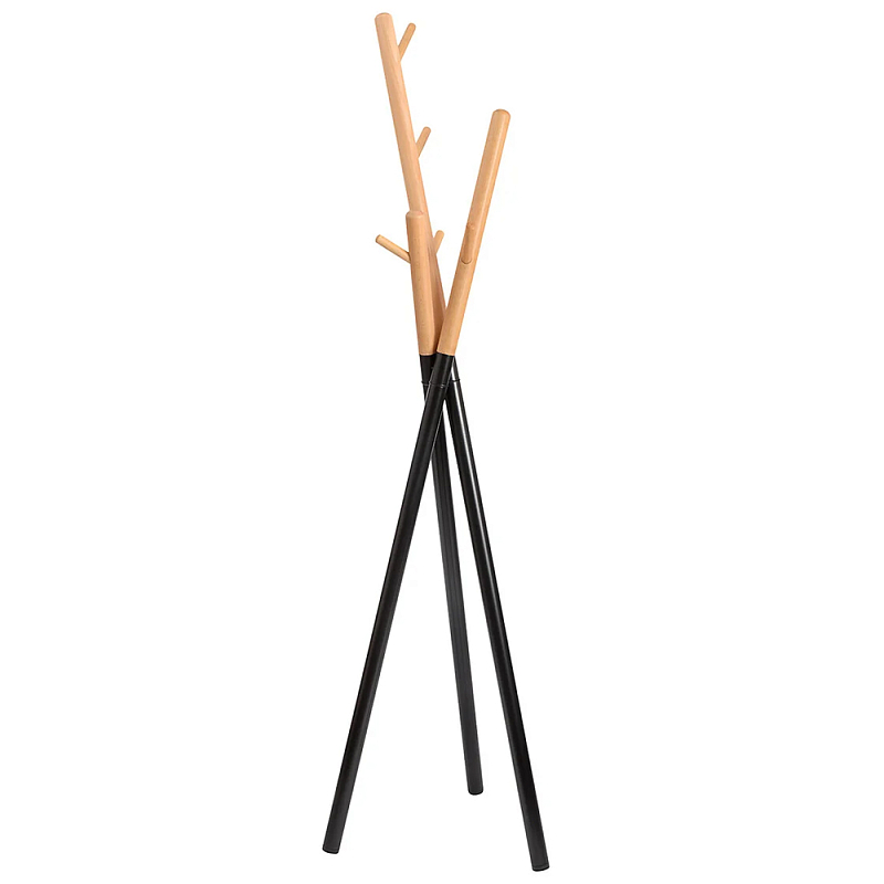 Напольная вешалка Glen Floor Hanger Древесина Черный Напольная вешалка Glen Floor Hanger Древесина Черный в Волгограде | Loft Concept