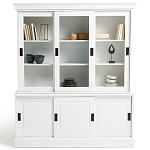 Витрина из массива сосны Cobbett White Wood Showcase варинант исполнения - 2 | Loft Concept в Волгограде