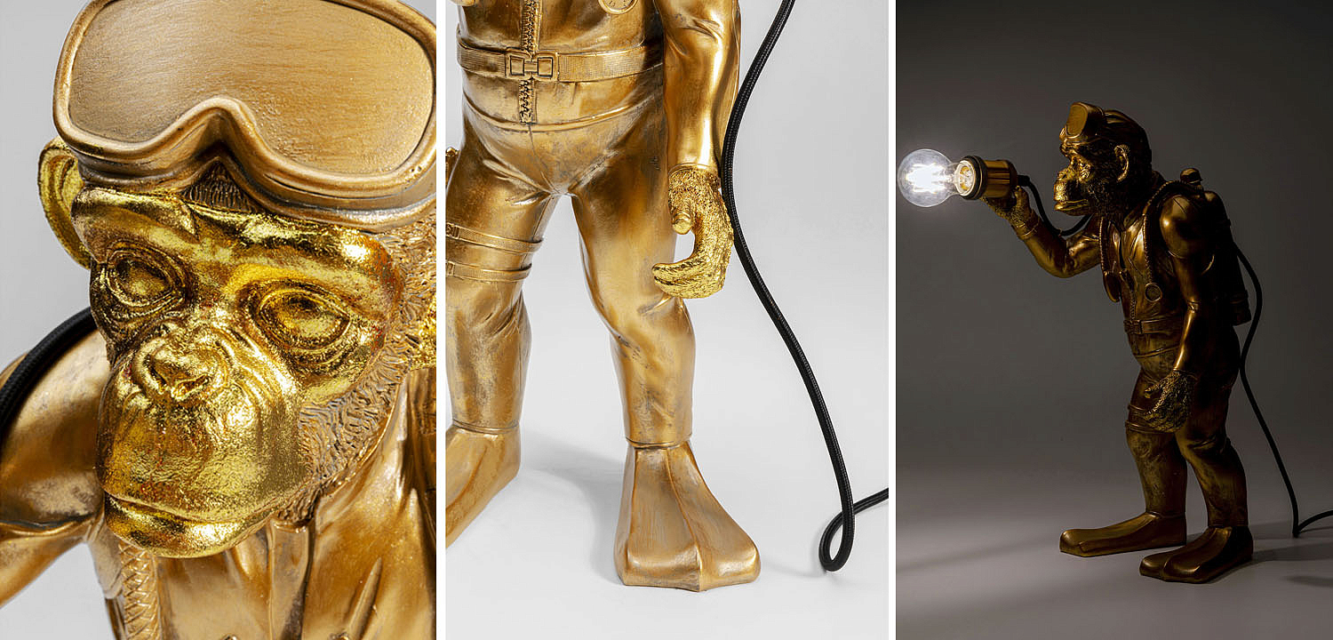 Настольная лампа Monkey Diver Table Lamp Настольная лампа Monkey Diver Table Lamp - Loft-Concept в Волгограде