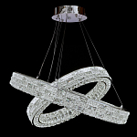 Люстра на 2 кольца с текстурной огранкой Reflection of Reality варинант исполнения - 2 | Loft Concept в Волгограде