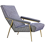 Дизайнерское кресло с подлокотниками Gio Ponti D.153.1 Armchair варинант исполнения - 1 | Loft Concept в Волгограде