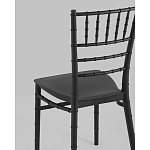 Стул Chiavari пластик черный варинант исполнения - 3 | Loft Concept в Волгограде