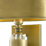 Бра с овальным абажуром на прозрачном основании Masculinity варинант исполнения - 1 | Loft Concept в Волгограде