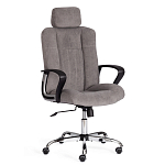 Кресло компьютерное City Chair хром флок варинант исполнения - 2 | Loft Concept в Волгограде