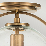 Потолочный светильник с прозрачным стеклянным шаром с эффектом пузырьков Hinkley варинант исполнения - 14 | Loft Concept в Волгограде