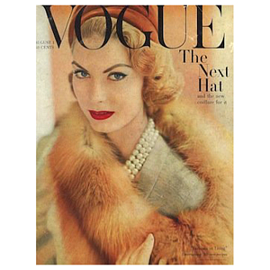 Постер Vogue Cover 1957 August