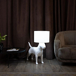Лампа COLLECTION OF DOGS с абажуром Бультерьер варинант исполнения - 3 | Loft Concept в Волгограде