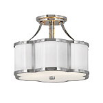 Потолочный светильник с декоративными заклепками Hinkley  варинант исполнения - 11 | Loft Concept в Волгограде