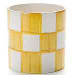 Кашпо из керамики с графическими принтами Brighter варинант исполнения - 5 | Loft Concept в Волгограде