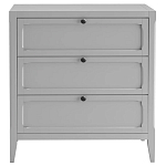 Комод с 3-мя ящиками серый Silva Grey Chest of Drawers варинант исполнения - 1 | Loft Concept в Волгограде