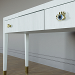 Туалетный стол - Трельяж Elsa Dreams White 120 см варинант исполнения - 3 | Loft Concept в Волгограде