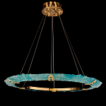 Люстра в форме кольца с цветочным декором Warm Heavenly Light варинант исполнения - 4 | Loft Concept в Волгограде