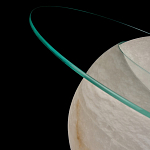 Торшер - журнальный стол Cryptocrystalline Stone варинант исполнения - 8 | Loft Concept в Волгограде