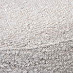 Кресло без подлокотников с обивкой из белой ткани букле Pacification варинант исполнения - 3 | Loft Concept в Волгограде