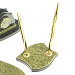 Настольный письменный набор из змеевика из 7-ми элементов Successful Leader варинант исполнения - 8 | Loft Concept в Волгограде