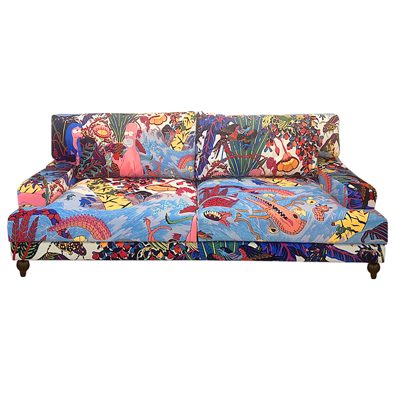 Премиальный Акцентный Диван Simpsons in Paradise Pop Art Sofa Мульти Премиальный Акцентный Диван Simpsons in Paradise Pop Art Sofa Мульти в Волгограде | Loft Concept