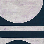 Обои ручная роспись в стиле Арт-деко Assemblage Aluminium Leaf with désargenter pearlescent antiquing варинант исполнения - 2 | Loft Concept в Волгограде