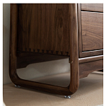 Вешалка деревянная с 2- мя ящиками Moon Walnut Furniture варинант исполнения - 10 | Loft Concept в Волгограде