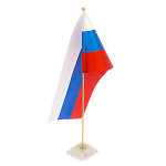 Флагшток на подставке из натурального камня Stone Flagpole варинант исполнения - 1 | Loft Concept в Волгограде