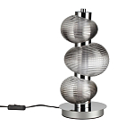 Настольная лампа с 3-мя рифлеными стеклянными шарами Marcelh Light варинант исполнения - 5 | Loft Concept в Волгограде