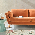 Приставной стол из керамики Manufacto Gray-green варинант исполнения - 5 | Loft Concept в Волгограде