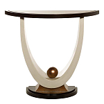 Консоль на полукруглой основе Stylish Pearl варинант исполнения - 2 | Loft Concept в Волгограде