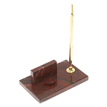 Подставка для телефона с ручкой из натурального камня креноид Natural Stone Stand варинант исполнения - 1 | Loft Concept в Волгограде