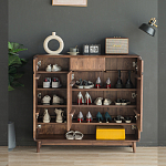 Комод в прихожую для хранения обуви Moon Walnut Furniture варинант исполнения - 2 | Loft Concept в Волгограде