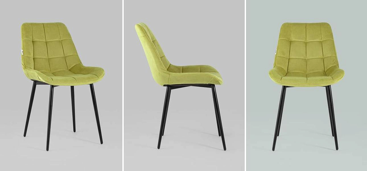 Стул NANCY Chair Зеленый лайм Стул NANCY Chair Зеленый лайм - Loft-Concept в Волгограде
