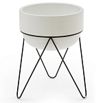 Кашпо Elevated Planters Luna 54 белое варинант исполнения - 1 | Loft Concept в Волгограде