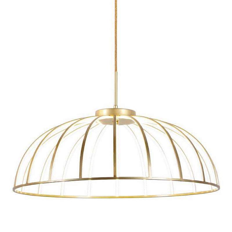 Подвесной светильник Brass Modern FRITURE VERTIGO PENDANT  Матовая латунь Белый в Волгограде | Loft Concept 