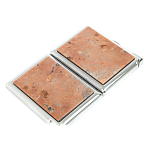 Портсигар с газовой зажигалкой из натурального камня Пегматит Stone Cigarettes Cases варинант исполнения - 5 | Loft Concept в Волгограде