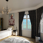 Гладкий карниз KT-71 варинант исполнения - 1 | Loft Concept в Волгограде