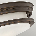 Потолочный светильник для ванных комнат со стеклянным плафоном в форме перевернутого конуса Hinkley варинант исполнения - 23 | Loft Concept в Волгограде