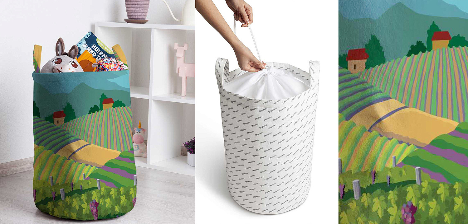 Корзина Vineyards Basket Корзина Vineyards Basket - Loft-Concept в Волгограде