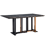 Стол обеденный со стальными ножками оригинальной формы Gourmet Meal варинант исполнения - 1 | Loft Concept в Волгограде