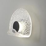 Бра из текстурированного прозрачного стекла с изогнутым краем Textured Glass  варинант исполнения - 2 | Loft Concept в Волгограде