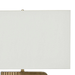 Настольная лампа с прямоугольным белым абажуром Skillful Face варинант исполнения - 2 | Loft Concept в Волгограде