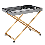 Стол сервировочный с зеркальной столешницей Splendid Serving Table варинант исполнения - 2 | Loft Concept в Волгограде