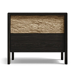 Тумба 2 ящика с подсветкой на рельефном фасаде Warm Industrial варинант исполнения - 1 | Loft Concept в Волгограде